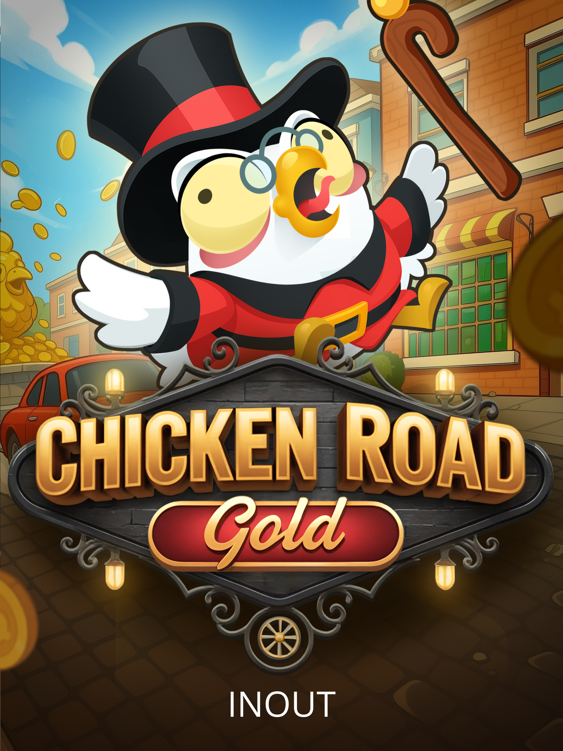 Viršelis Chicken Road Gold